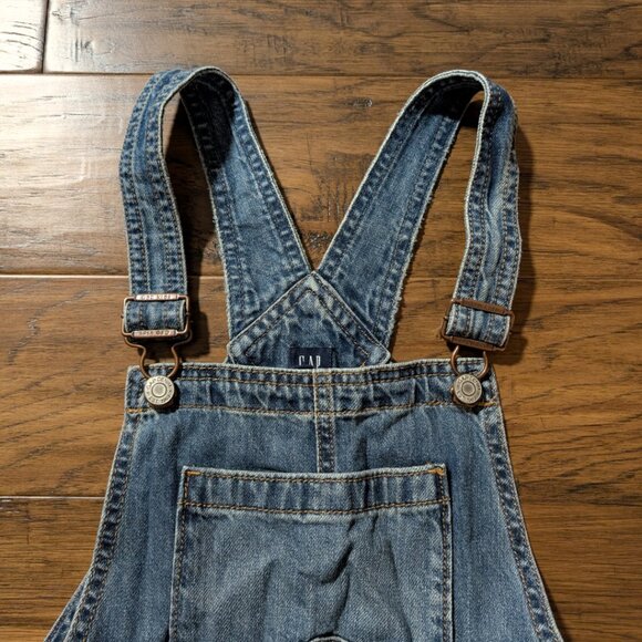 Gap kids denim overalls medium indigo blue size XXL - Picture 4 of 16